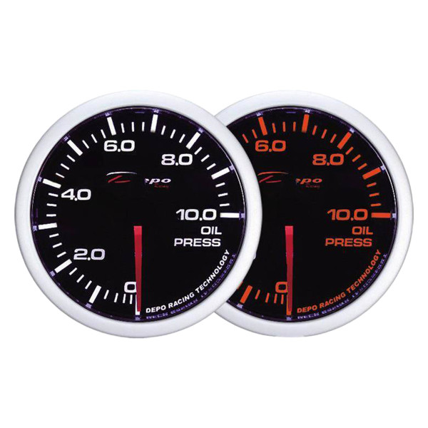 Depo Gauge WA 60mm Oil Pressure Meter - Precision Performance