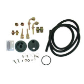 Premium Oil Cooler Relocation Kit for Enhanced Engine Cooling