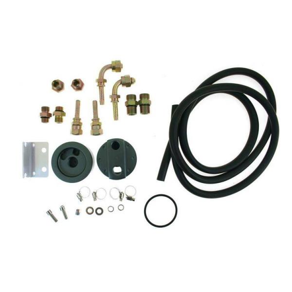 Premium Oil Cooler Relocation Kit for Enhanced Engine Cooling