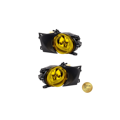 Yellow Fog Lights for BMW 5 E39 Facelift - High Visibility