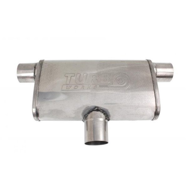 63.5mm Rear Center Muffler LT 409SS - 410mm Length