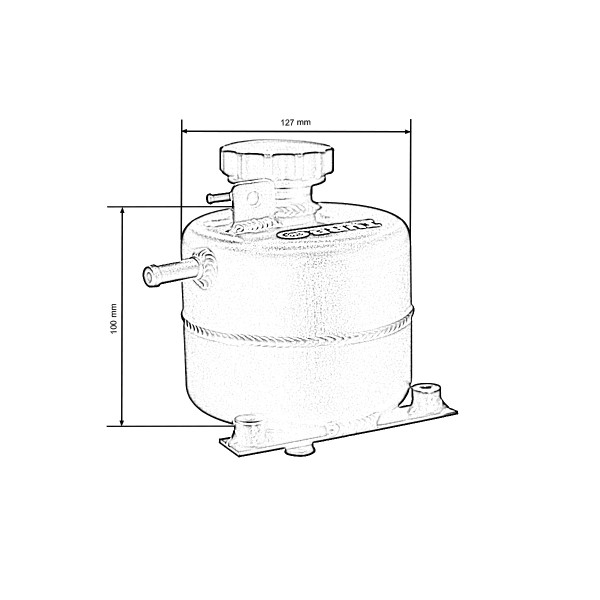 TurboWorks Coolant expansion tank Mini Cooper S R53 R52