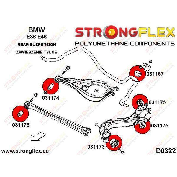 Rear control arm lower inner