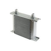 19-Row Slim Line Oil Cooler AN8 - 140x150x50mm Silver