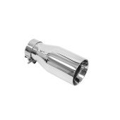 Polished 76mm Exhaust Tip with 51mm Inlet - Premium Quality