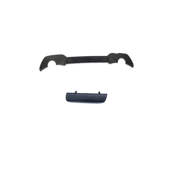 BMW 3 Series G20 G21 Rear Diffuser - Matte Black Finish