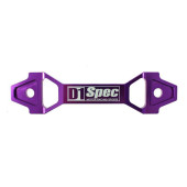 D1Spec 15cm Purple Car Battery Tie Down - Secure & Stylish