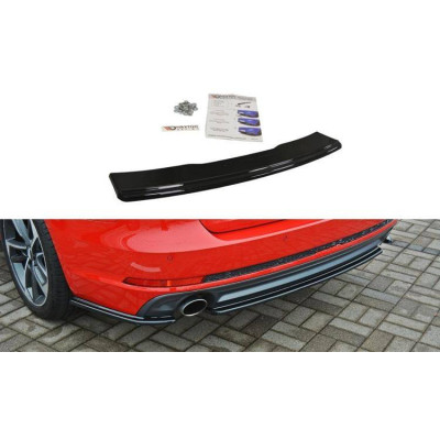 Splitter for Audi A4 B9 S-Line Rear Central - Enhanced Style