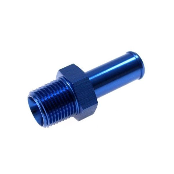 "AN6 Flare Union Adapter with 1/4" Hose Fitting - Durable Design"