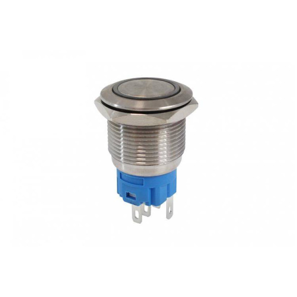 304SS 19mm ON-OFF Switch - Durable White Finish
