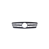 Gloss Black Sport Grille for Mercedes C-Class W203 2000-2007