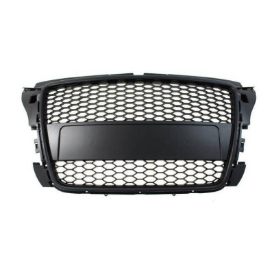 Gloss Black RS-Style Grill for Audi A3 8P (07-12) Upgrade