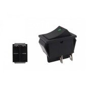 4-Pin Green LED Rocker Switch for Easy Control