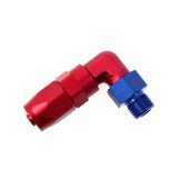 AN6 Male Swivel Hose End - Forged 9/16-18 Threads