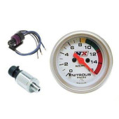 Precision Nitrous Electric Pressure Gauge with Sensor
