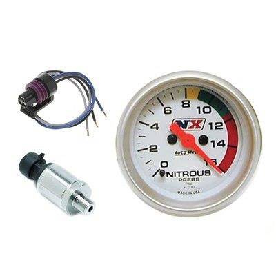 Precision Nitrous Electric Pressure Gauge with Sensor