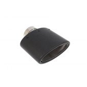 Carbon Exhaust Tip 82x152mm with 60mm Inlet - Stylish Upgrade