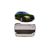 Grill Audi A4 B7 Chrome & Gloss Black