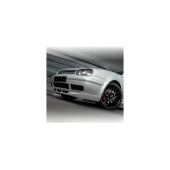VW Golf IV Gloss Black Front Bumper Diffuser