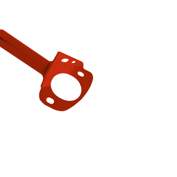 Red Rear Upper Strut Bar for Suzuki Swift Mk 2,3