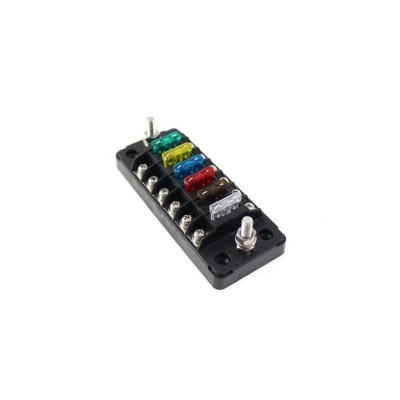 6-Way Type A Fuse Box for Reliable Circuit Protection