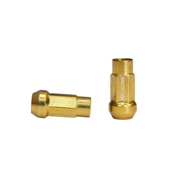 Gold JDM M12x1.5 Wheel Lug Nuts