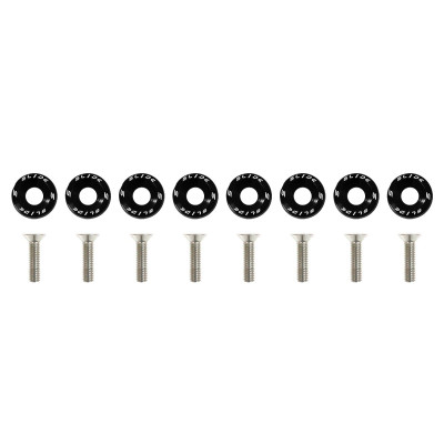 6mm Universal Black Slide Screws - Durable & Versatile Fasteners