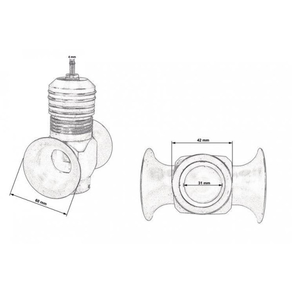Epman Dual Blue Blow Off Valve