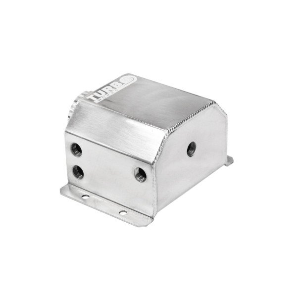 1L Silver Oil Catch Tank Bulkhead - High Performance Solution