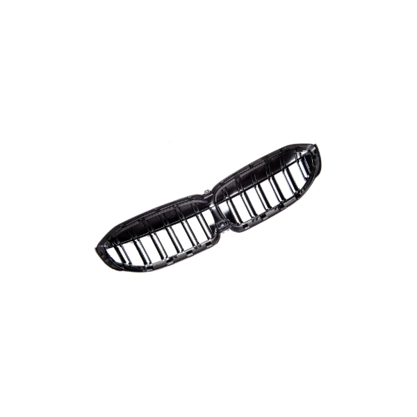 Gloss Black Dual Line Sport Grille for BMW 3 Series G20/G21