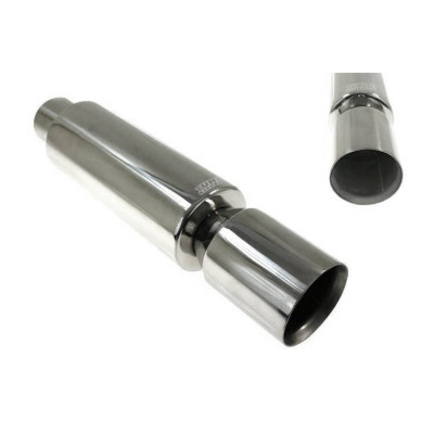 100mm Inlet Rear Muffler - 76mm Outlet Performance Upgrade
