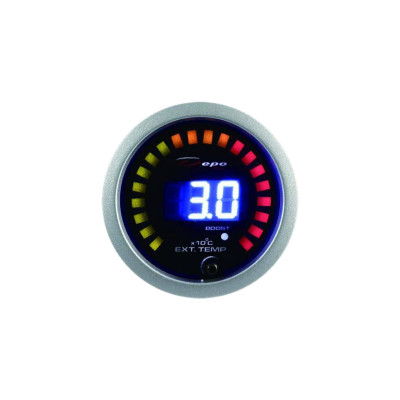 Depo 2in1 Turbo & Exhaust Temp Gauge 52mm - Precision Readings