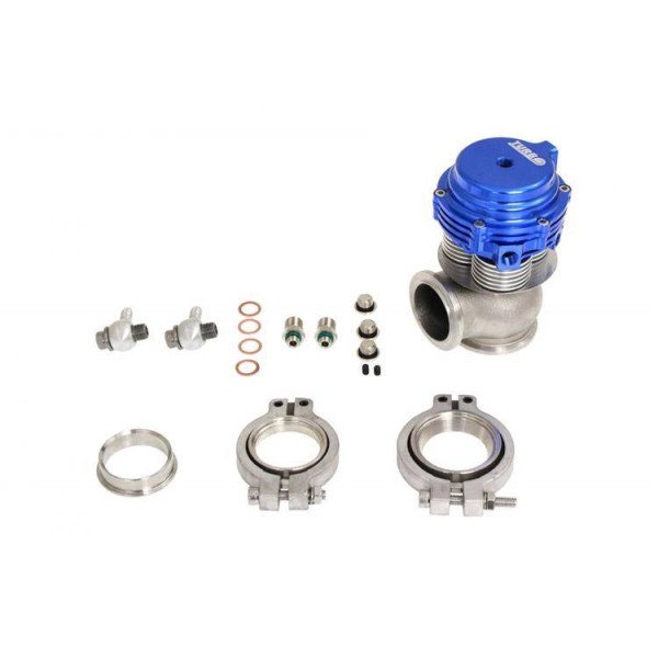 38mm Water-Cooled External Wastegate - 2.5 Bar V-Band Blue