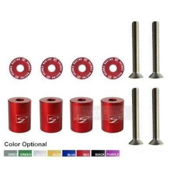 6mm Purple Hood Vent Spacer for Enhanced Airflow