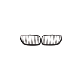 Sport Grille Dual Line Gloss Black for BMW X3 E83 Facelift 06-10