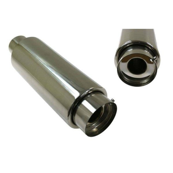 100mm Inlet Rear Muffler - 76mm Exhaust Performance Upgrade