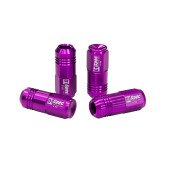 D1Spec Replica EW M12x1.25 Purple Wheel Lug Nuts - 20 Pack