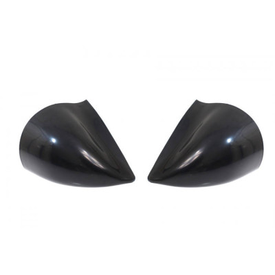 Universal Z3 ABS Black Manual Mirrors with Blue Glass
