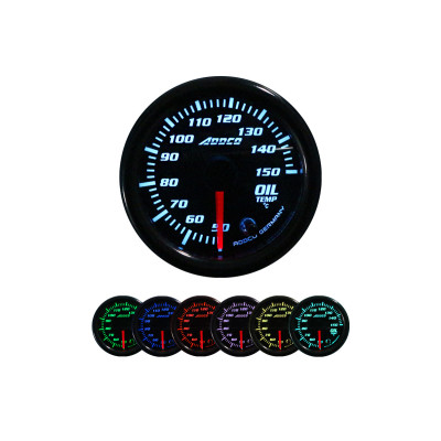 ADDCO 52mm Oil Temperature Gauge - Precision Performance Monitor