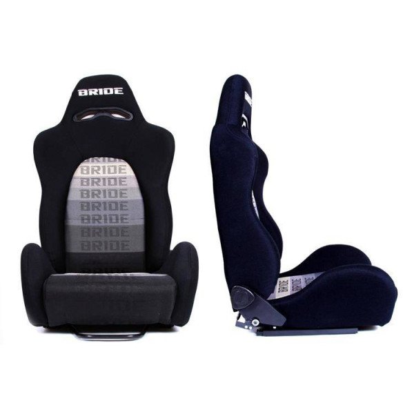 K700 Bride Velvet Black Racing Seat - Premium Comfort & Style