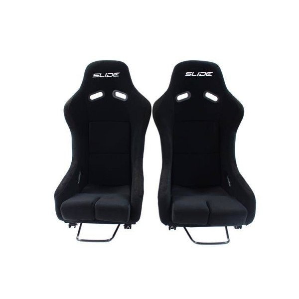 SLIDE R1 Black Racing Seat - Premium Comfort & Style