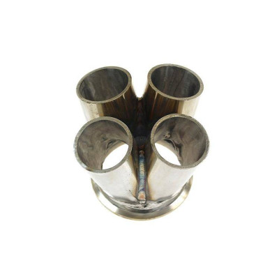 4-1 Exhaust Manifold Flange Connector with V-Band Clamp