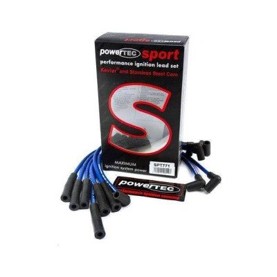 PowerTEC Blue Ignition Leads for Jeep Wrangler & Grand Cherokee 86-99