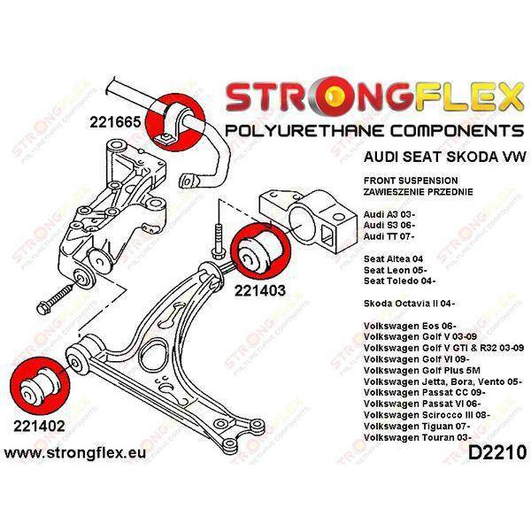 Front wishbone rear bush