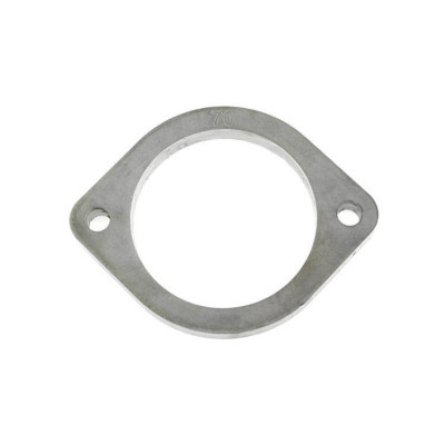 70mm Exhaust Flange Connector with 2 Bolts - Durable Fit