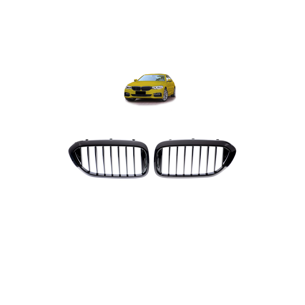 Gloss Black Sport Grille for BMW 5 Series G30 F90 G31 2017-2020