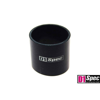 84mm D1Spec Black Silicone Connector - Durable & Versatile