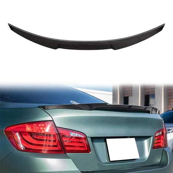 BMW 5 Series F10 F18 Carbon Fiber Spoiler Lip Upgrade