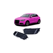 Fog Light Covers Audi A1 8X Gloss Black