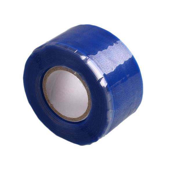 Self-Fusing Silicone Tape 25mm x 3.5m - Blue, Durable Seal
